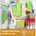 Durable cheap absorbent antibacterial microfiber kitchen towel